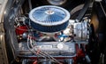 NISSWA, MN - 30 JUL 2022: Car engine closeup Royalty Free Stock Photo